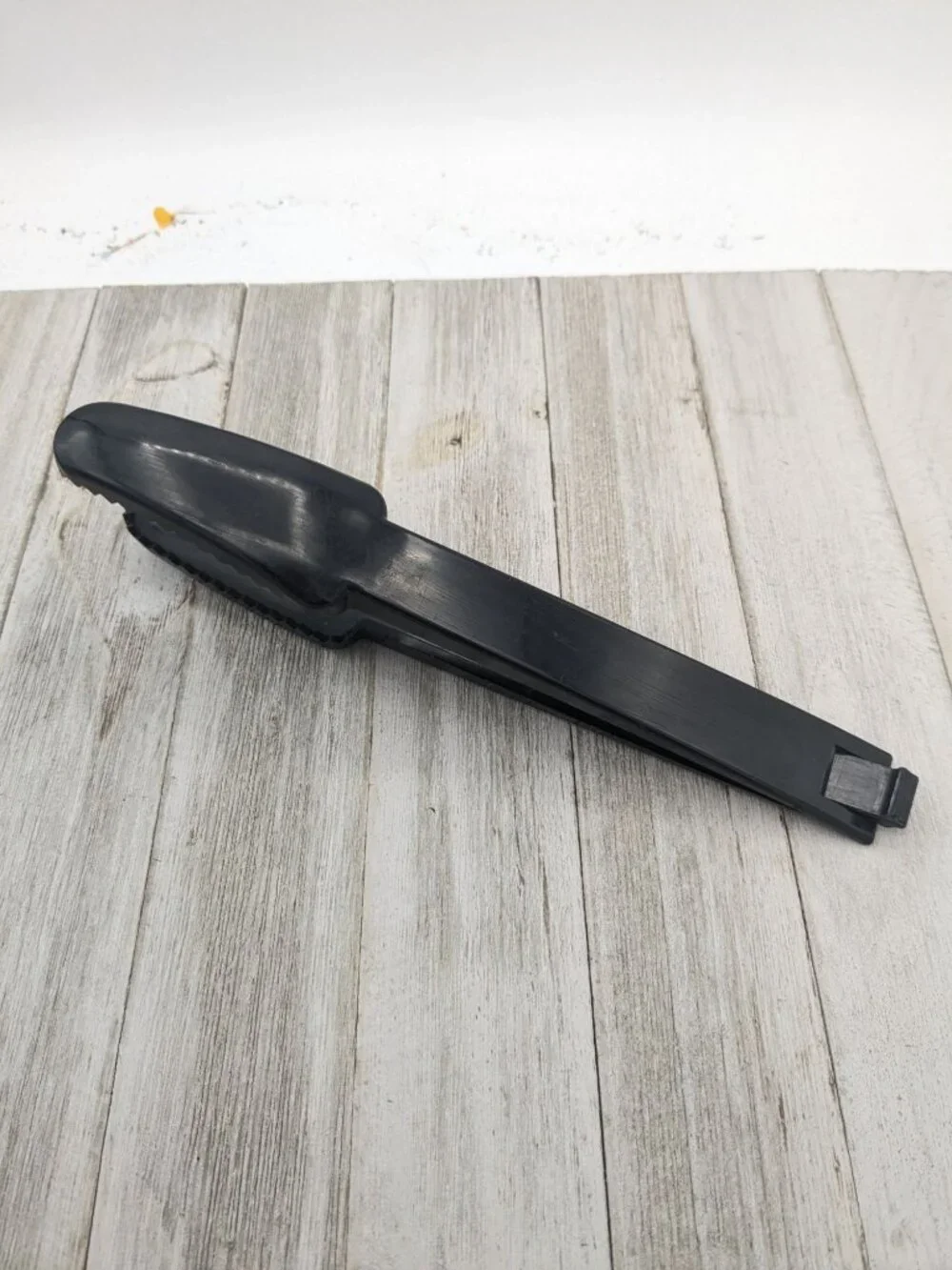 Vintage Vernon Black USA Nylon Plastic Tongs